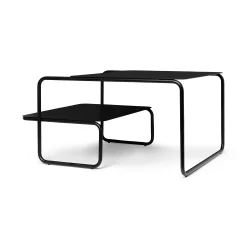 Ferm Living Couchtisch Level Metall/ 79 X 40 Cm - Metall - Schwarz Cheap
