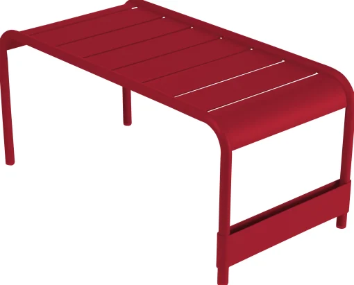 Fermob Couchtisch Luxembourg Metall Rot - Pepper New