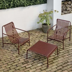 Hay Couchtisch Palissade Metall / 81,5 X 86 X H 38 Cm - R & E Bouroullec - Grau Outlet