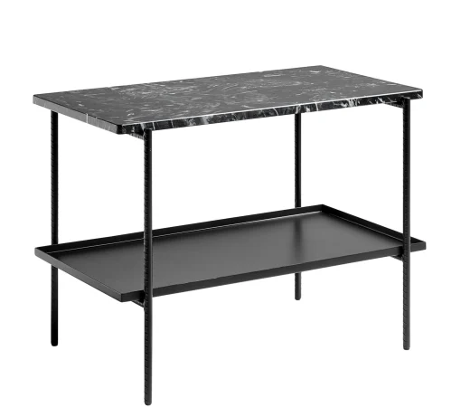 Hay Couchtisch Rebar Metall Stein / Marmor & Stahl - Schwarz Fashion