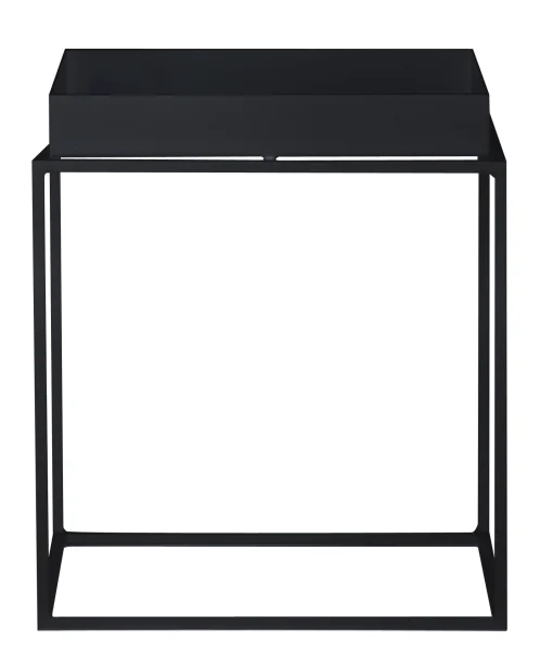 Hay Couchtisch Tray Metallh 40 Cm - 40 X 40 Cm - Schwarz Fashion