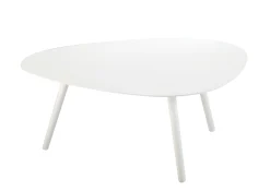 Vlaemynck Couchtisch Vanity Metall/ 86 X 71 Cm - Aluminium - Weis Online