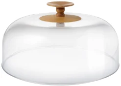 Alessi Deckel Dressed In Wood Holz Natur / O 32 Cm - Holz Natur - Transparent Flash Sale