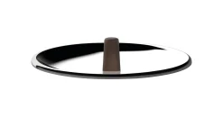 Alessi Deckel  Metall / Fur Die Kasserolle „Edo“ - O 14 Cm - Braun - Metall Best Sale