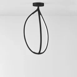 Artemide Deckenleuchte Arrival Led Metall/ Small - H 66 Cm / Bluetooth - Schwarz Store