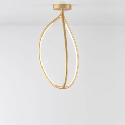 Artemide Deckenleuchte Arrival Led Metall / Small - H 70 Cm / Bluetooth - Gold Store