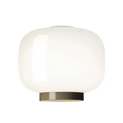 Foscarini Deckenleuchte Chouchin Reverse N°3 Glas Weis / O 30 X H 25 Cm - / Glas - Grau - Weis Outlet