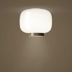 Foscarini Deckenleuchte Chouchin Reverse N°3 Glas Weis / O 30 X H 25 Cm - / Glas - Grau - Weis Outlet