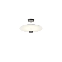 Vibia Deckenleuchte Flat Led Metall / O 55 Cm - 2 Scheiben - Weis Store