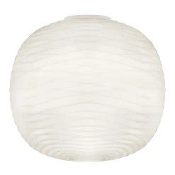 Foscarini Deckenleuchte Gem Glas/ O 43 X H 39,5 Cm - Geblasenes Glas - Weis New