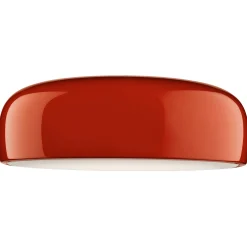 Flos Deckenleuchte Smithfield Metall/ O 60 Cm - Aluminium - Rot Outlet