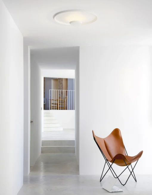 Vibia Deckenleuchte Top Led Metall/ O 60 Cm - Aluminium - Blau Cheap