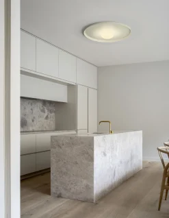 Vibia Deckenleuchte Top Led Metall/ O 90 Cm - Aluminium & Glas - Grun Online