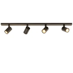 Astro Lighting Deckenleuchte Verstellbarer Spot Ascoli Four Bar Metall / 4 Drehbare Spots - L 90 Cm - Bronze Discount