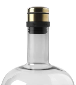 Menu Dekantierer  Glas Grau Transparent / 1 L - Messing - Rauchgrau Best