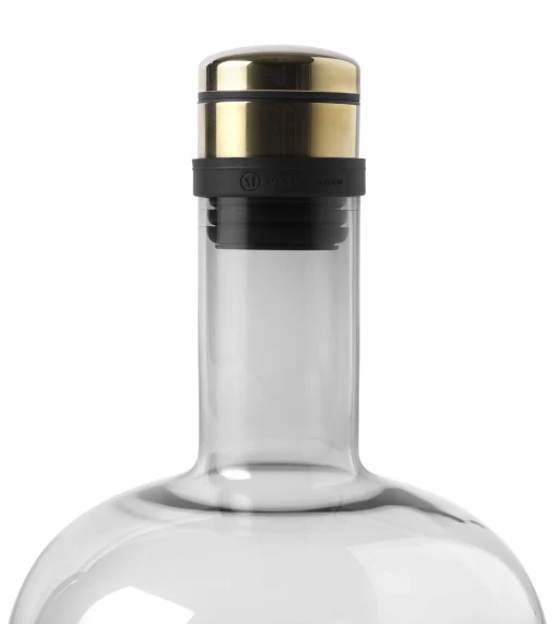 Menu Dekantierer  Glas Grau Transparent / 1 L - Messing - Rauchgrau Best