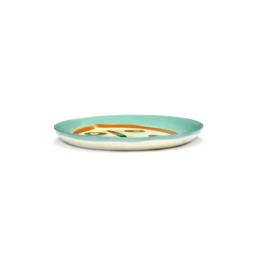 Serax Dessertteller Feast Keramik Small / O 19 Cm - Bunt Best