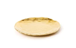 Seletti Dessertteller Fingers Keramik / O 22 Cm - Gold Discount