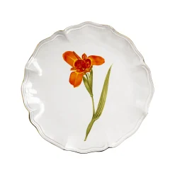 & klevering Dessertteller Keramik Bunt / O 21 Cm - Bunt - Gold - Weis Outlet