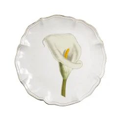 & klevering Dessertteller Keramik Bunt / O 21 Cm - Bunt - Gold - Weis Best