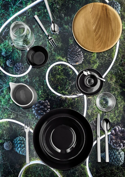 Alessi Dessertteller Tonale Keramik/ O 20 Cm - Schwarz Outlet
