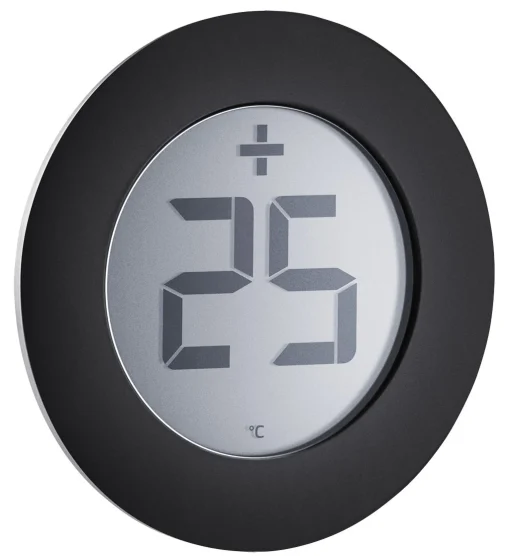 Eva Solo Digital Thermometer  Metall / Selbstklebend - Fur Die Fensterscheibe - Schwarz - Stahl Best Sale