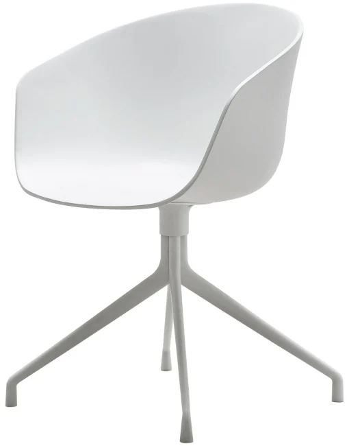 Hay Drehsessel About A Chair Plastikmaterial4 Fuse - Drehstuhl - Weis Fashion