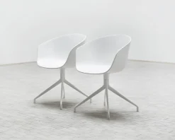 Hay Drehsessel About A Chair Plastikmaterial4 Fuse - Drehstuhl - Weis Fashion