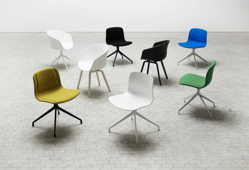 Hay Drehstuhl About A Chair Plastikmaterial4 Fuse - Drehstuhl - Weis New