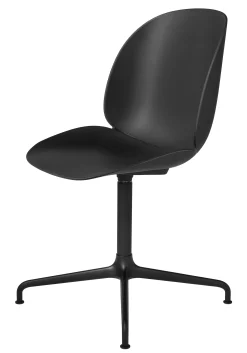 Gubi Drehstuhl Beetle Metall Plastikmaterial / Gamfratesi - Schwarz Cheap