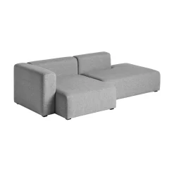 Hay Ecksofa Mags Textil / L 246 Cm - Armlehne Links - Grau Cheap