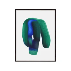 The Wrong Shop Eingerahmter Poster Drawing 19 Papierfaser Holz / By Ronan Bouroullec - 60,2 X 77,1 Cm - Bunt Discount