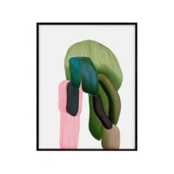The Wrong Shop Eingerahmter Poster Drawing 17 Papierfaser Holz / By Ronan Bouroullec - 60,2 X 77,1 Cm - Bunt Cheap