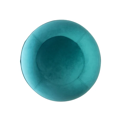 BLOON PARIS Ergonomischer Sitz Ballon Velvet Regular Textil Blau / Velours - O 55 Cm - Saphir Shop