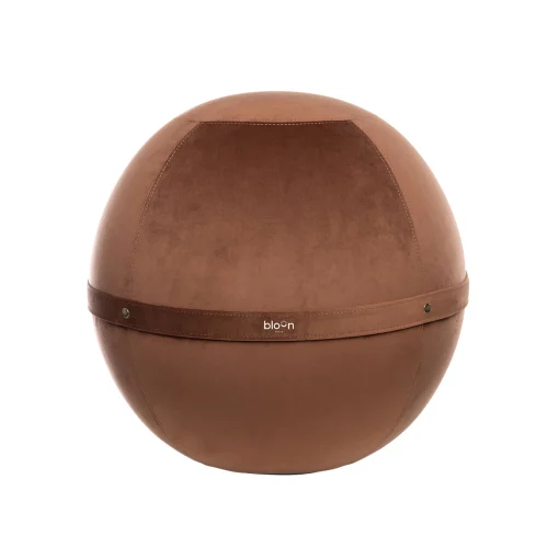 BLOON PARIS Ergonomischer Sitz Ballon Velvet Regular Textil Rosa Braun / Velours - O 55 Cm - Agate Shop
