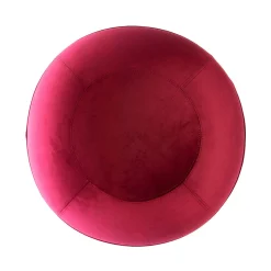 BLOON PARIS Ergonomischer Sitz Ballon Velvet Xl Textil Rot / Velours - O 65 Cm - Rubinrot Shop