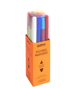 OMY Design & Play Filzstifte  Plastikmaterial Zauberstifte / 16Er-Set - Bunt New