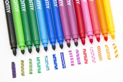 OMY Design & Play Filzstifte  Plastikmaterial Zauberstifte / 16Er-Set - Bunt New