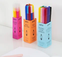 OMY Design & Play Filzstifte  Plastikmaterial Zauberstifte / 16Er-Set - Bunt New
