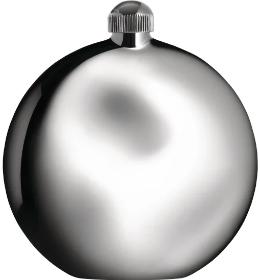 Alessi Flachmann Shot Metall / Mit Trichter - 15 Cl - Stahl Outlet