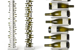 Opinion Ciatti Flaschenhalter Ptolomeo Vino Metall/ Mit Sockel - H 213 Cm - Weis Glanzend Shop