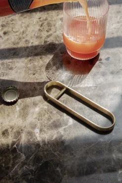 Ferm Living Flaschenoffner Fein Gold Metall / - Messing Clearance