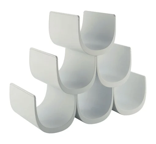 Alessi Flaschenregal Noe Plastikmaterial/ Kombinierbar - Fur 6 Flaschen - Weis Sale