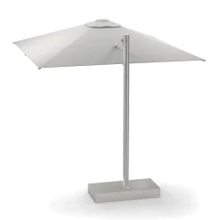 Emu Freiarmschirm Shade Pro Metall Weis / 323 X 303 Cm - Aluminium Eloxiert - Weis Fashion