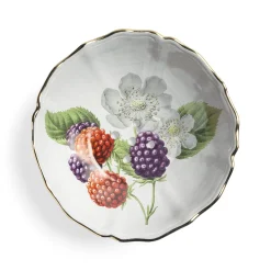 & klevering Fruchtesieb Mure Keramik Bunt / O 17,5 Cm - Mit Kleinem Teller - Bunt - Gold - Weis Sale