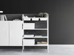String Furniture Fus String Works™ Metallverstellbar / Fur StauMöbel - Weis Hot