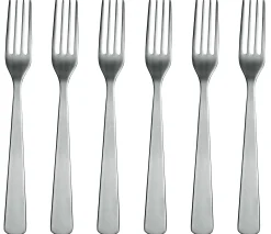 Normann Copenhagen Gabel Normann Metall 6 Stuck - Mattmetall Discount