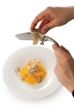Alessi Gemusehobel Alba Metall / Fur Truffel & Kleine Gemusesorten - Stahl Glanzend Discount