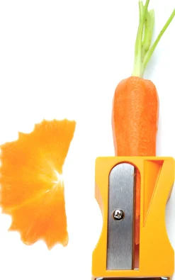 Pa Design Gemuseschaler Karoto Plastikmaterial / Gemuseschneider - Orange Clearance
