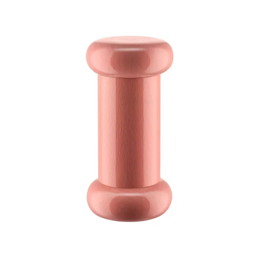 Alessi Gewurzmuhle / By Ettore Sottsass - H 15 Cm Holz/ 100 Values Collection - Rosa Fashion